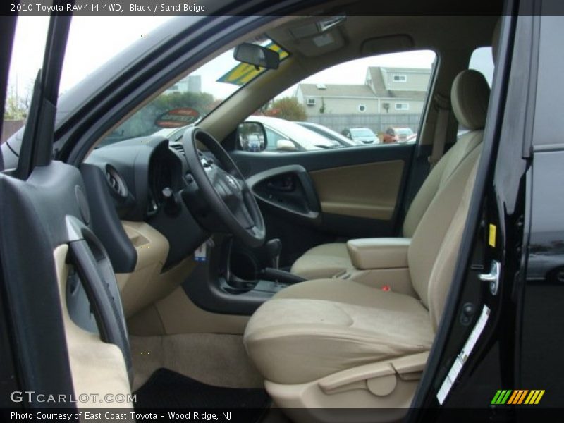 Black / Sand Beige 2010 Toyota RAV4 I4 4WD