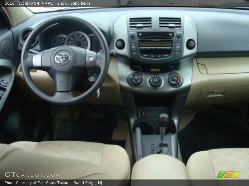 Black / Sand Beige 2010 Toyota RAV4 I4 4WD