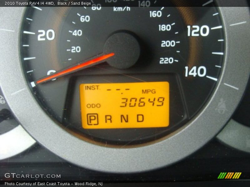Black / Sand Beige 2010 Toyota RAV4 I4 4WD