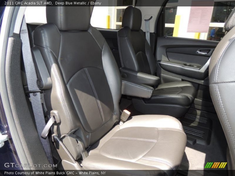 Deep Blue Metallic / Ebony 2011 GMC Acadia SLT AWD