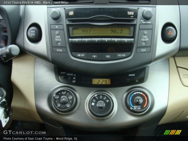 Black / Sand Beige 2010 Toyota RAV4 I4 4WD