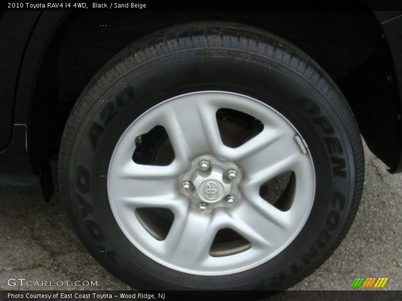 Black / Sand Beige 2010 Toyota RAV4 I4 4WD