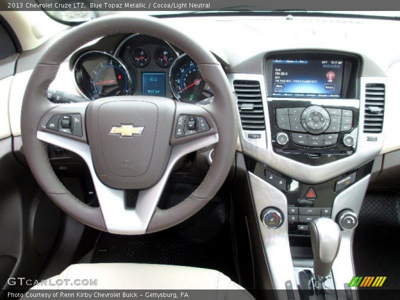 Dashboard of 2013 Cruze LTZ