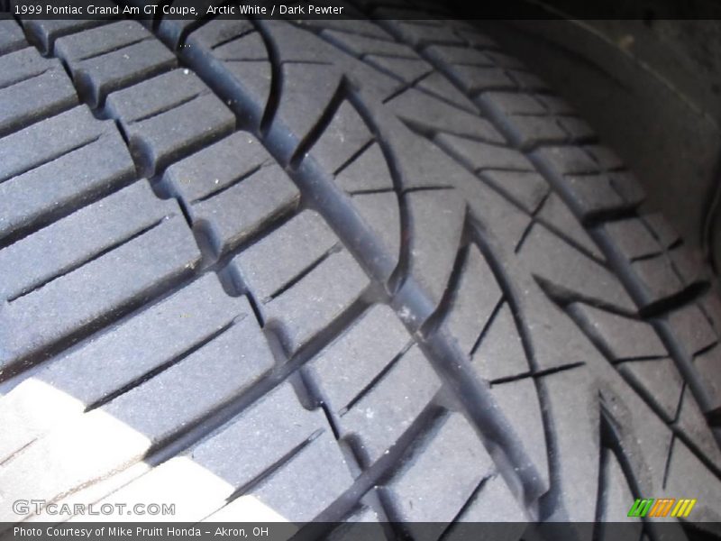 Arctic White / Dark Pewter 1999 Pontiac Grand Am GT Coupe