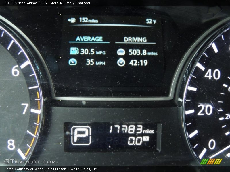 Metallic Slate / Charcoal 2013 Nissan Altima 2.5 S