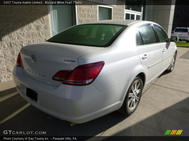 Blizzard White Pearl / Ivory 2007 Toyota Avalon Limited