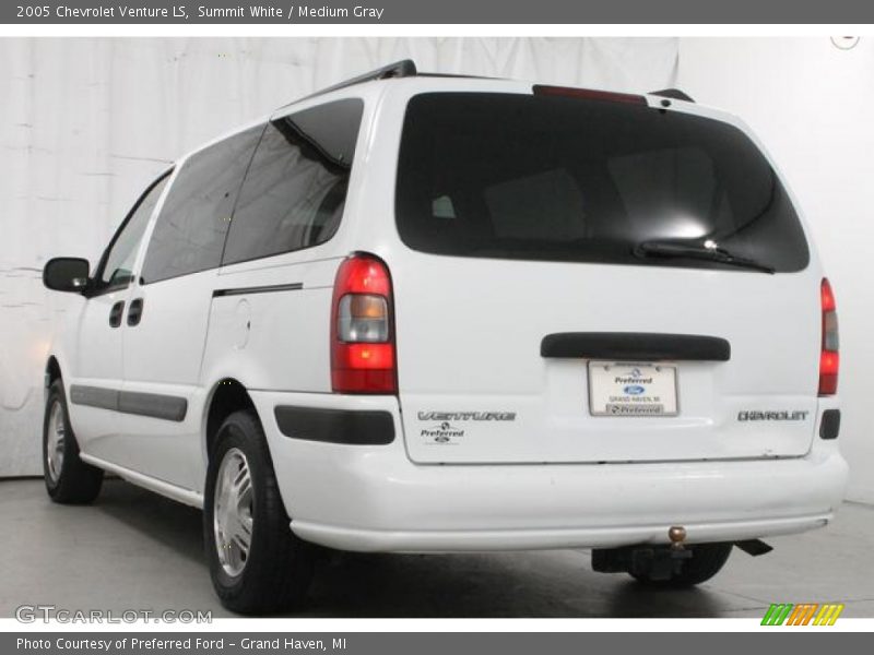 Summit White / Medium Gray 2005 Chevrolet Venture LS