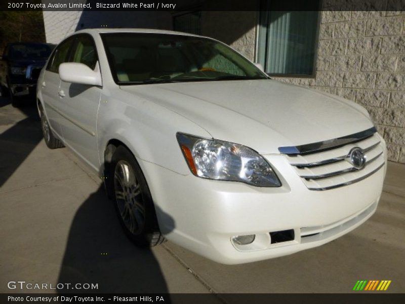 Blizzard White Pearl / Ivory 2007 Toyota Avalon Limited