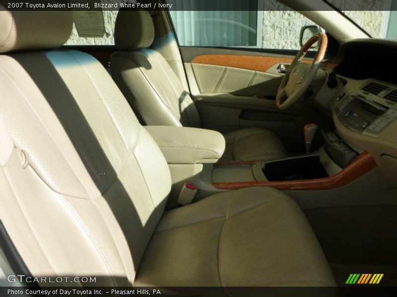 Blizzard White Pearl / Ivory 2007 Toyota Avalon Limited
