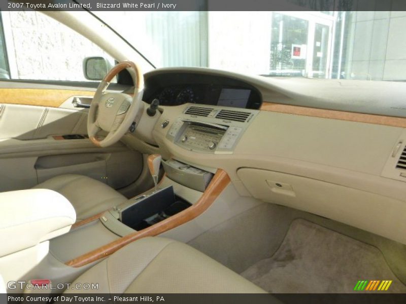 Blizzard White Pearl / Ivory 2007 Toyota Avalon Limited