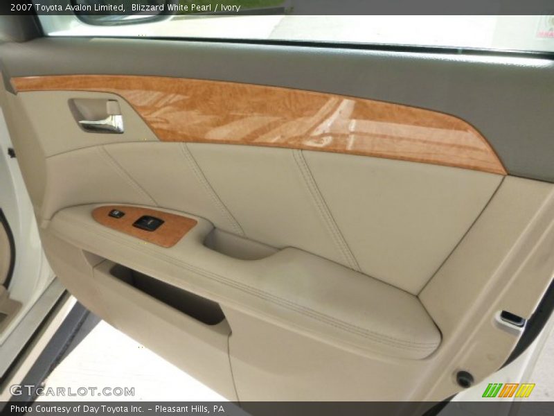 Blizzard White Pearl / Ivory 2007 Toyota Avalon Limited