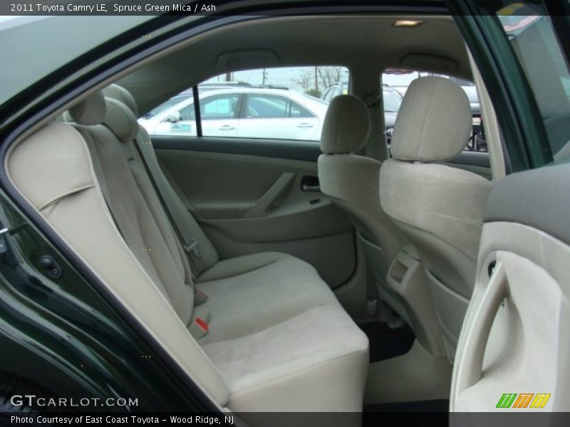 Spruce Green Mica / Ash 2011 Toyota Camry LE