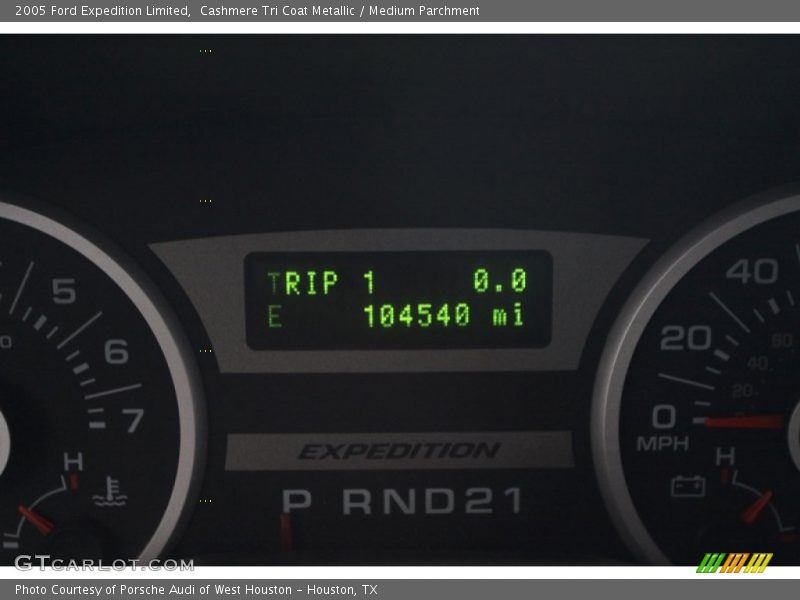 Cashmere Tri Coat Metallic / Medium Parchment 2005 Ford Expedition Limited