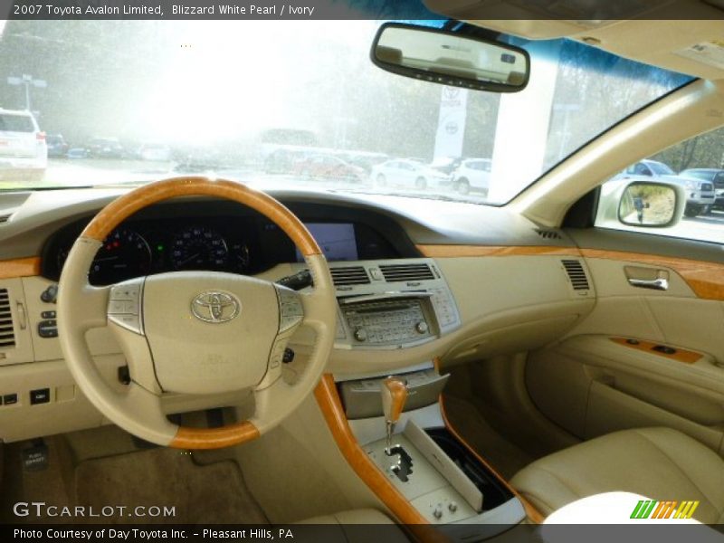 Blizzard White Pearl / Ivory 2007 Toyota Avalon Limited