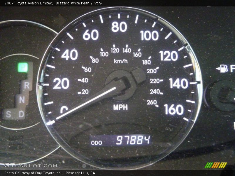 Blizzard White Pearl / Ivory 2007 Toyota Avalon Limited
