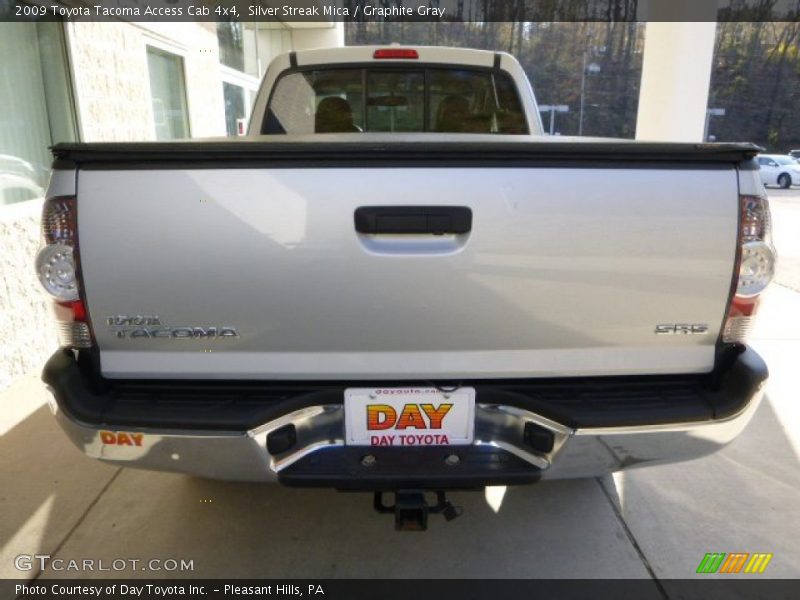 Silver Streak Mica / Graphite Gray 2009 Toyota Tacoma Access Cab 4x4