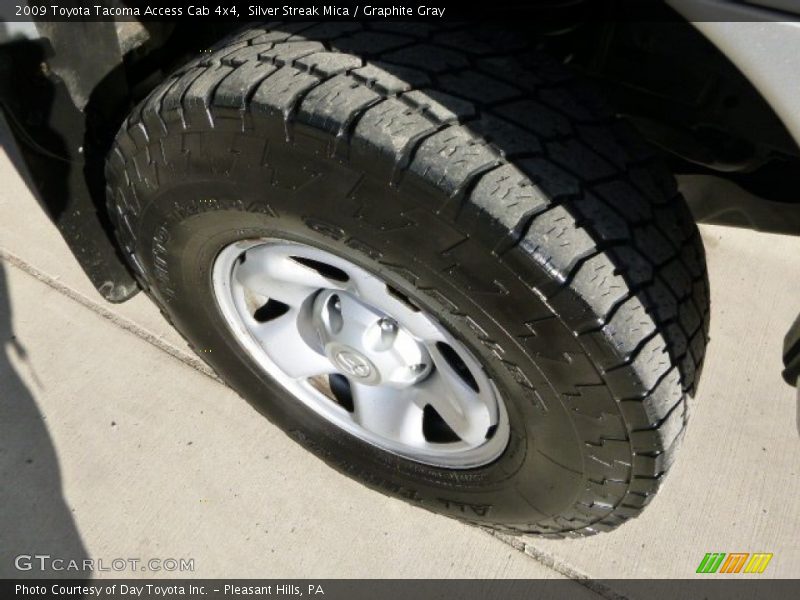 Silver Streak Mica / Graphite Gray 2009 Toyota Tacoma Access Cab 4x4