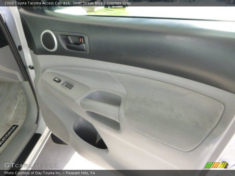 Silver Streak Mica / Graphite Gray 2009 Toyota Tacoma Access Cab 4x4