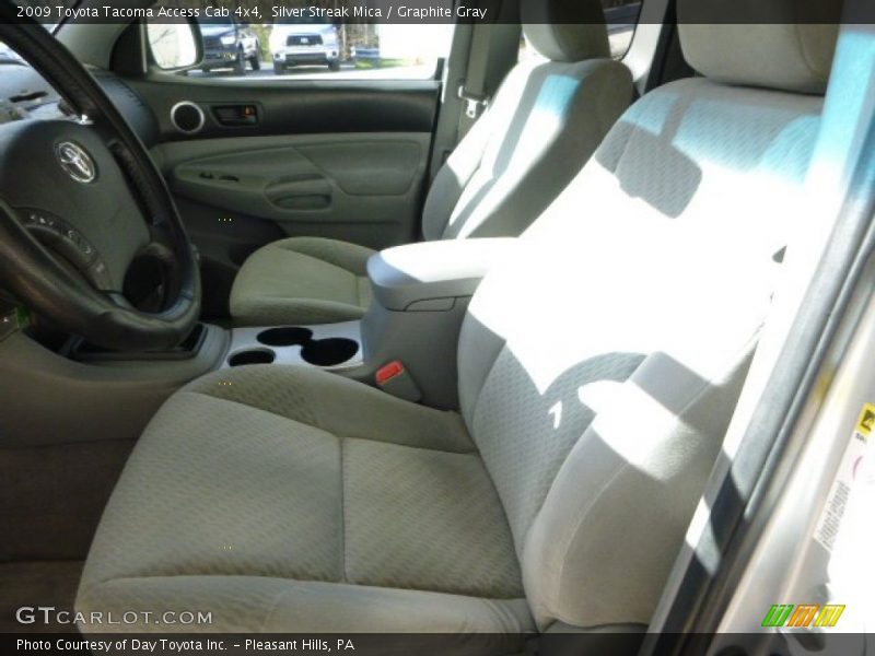 Silver Streak Mica / Graphite Gray 2009 Toyota Tacoma Access Cab 4x4