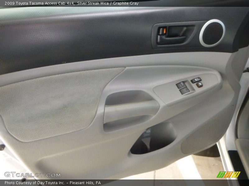 Silver Streak Mica / Graphite Gray 2009 Toyota Tacoma Access Cab 4x4
