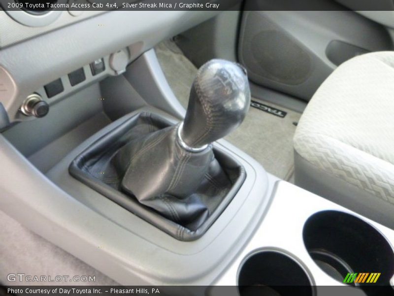 Silver Streak Mica / Graphite Gray 2009 Toyota Tacoma Access Cab 4x4
