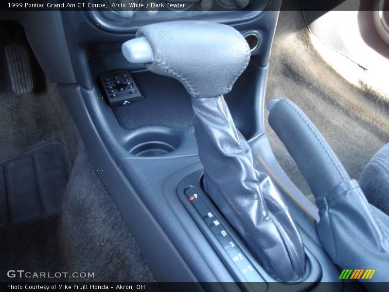 Arctic White / Dark Pewter 1999 Pontiac Grand Am GT Coupe