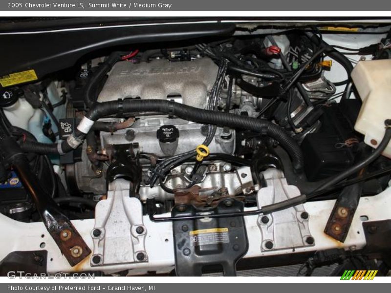 Summit White / Medium Gray 2005 Chevrolet Venture LS