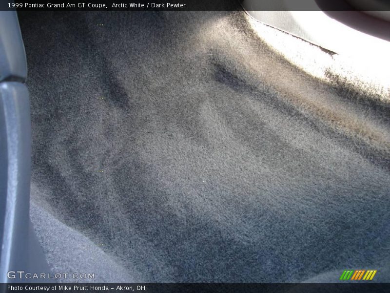 Arctic White / Dark Pewter 1999 Pontiac Grand Am GT Coupe