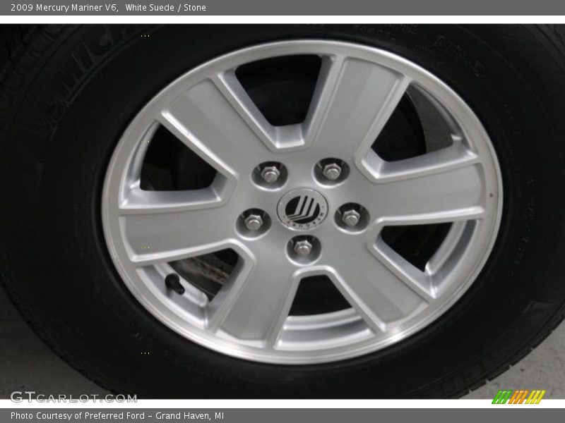 White Suede / Stone 2009 Mercury Mariner V6