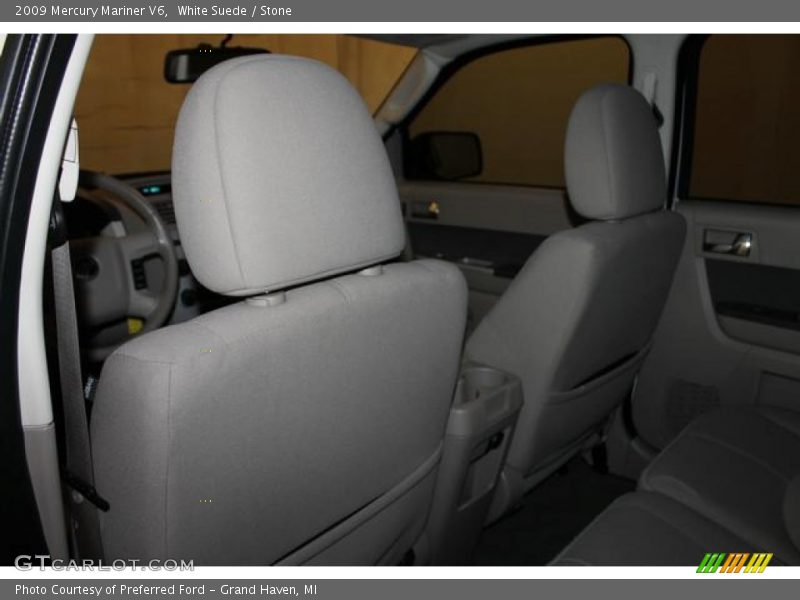 White Suede / Stone 2009 Mercury Mariner V6