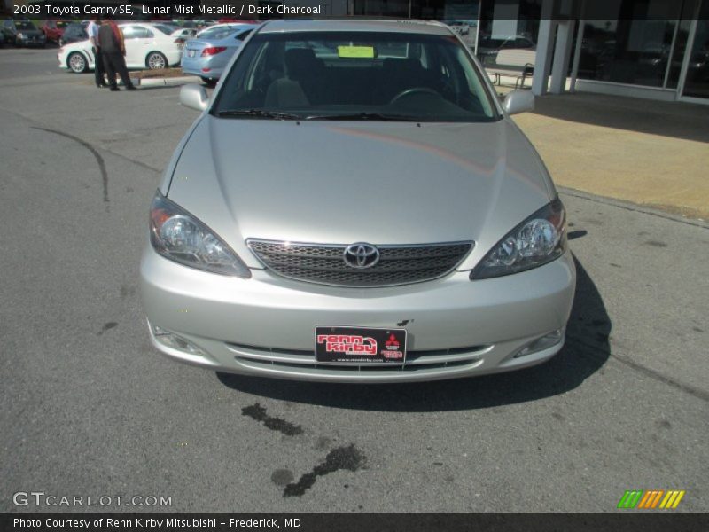 Lunar Mist Metallic / Dark Charcoal 2003 Toyota Camry SE