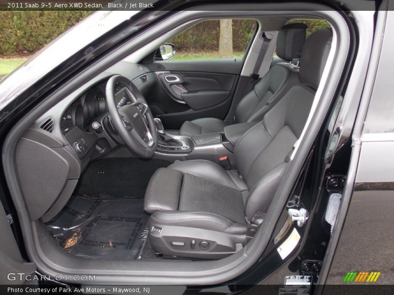 Front Seat of 2011 9-5 Aero XWD Sedan