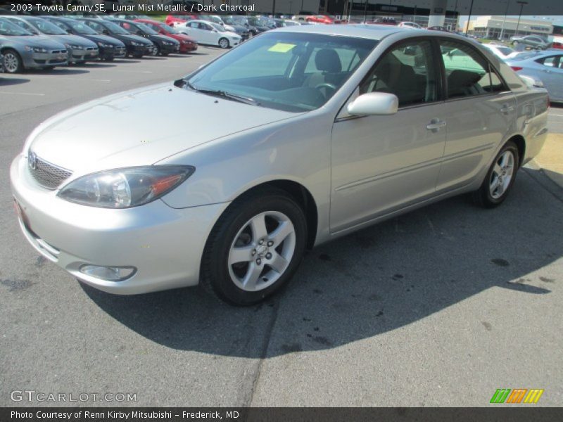 Lunar Mist Metallic / Dark Charcoal 2003 Toyota Camry SE