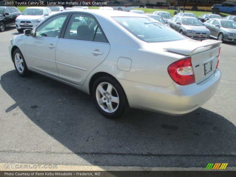 Lunar Mist Metallic / Dark Charcoal 2003 Toyota Camry SE