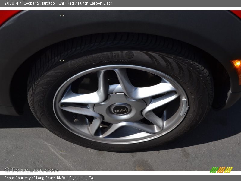 Chili Red / Punch Carbon Black 2008 Mini Cooper S Hardtop