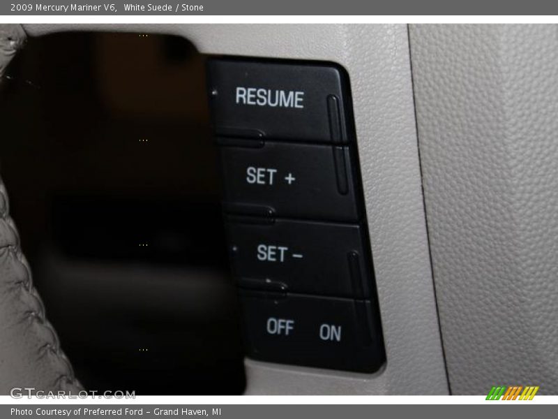 White Suede / Stone 2009 Mercury Mariner V6