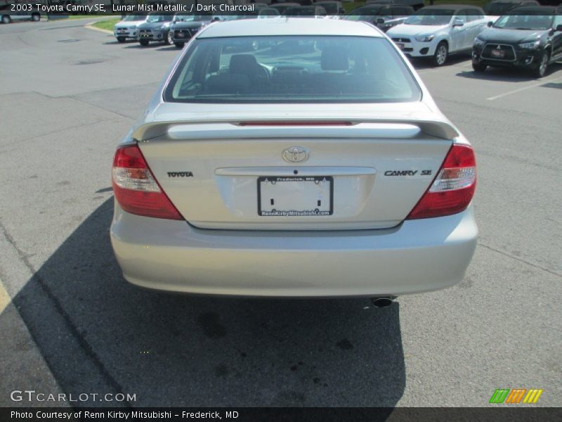 Lunar Mist Metallic / Dark Charcoal 2003 Toyota Camry SE