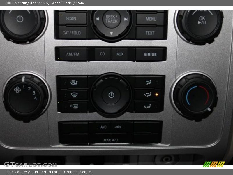 Controls of 2009 Mariner V6