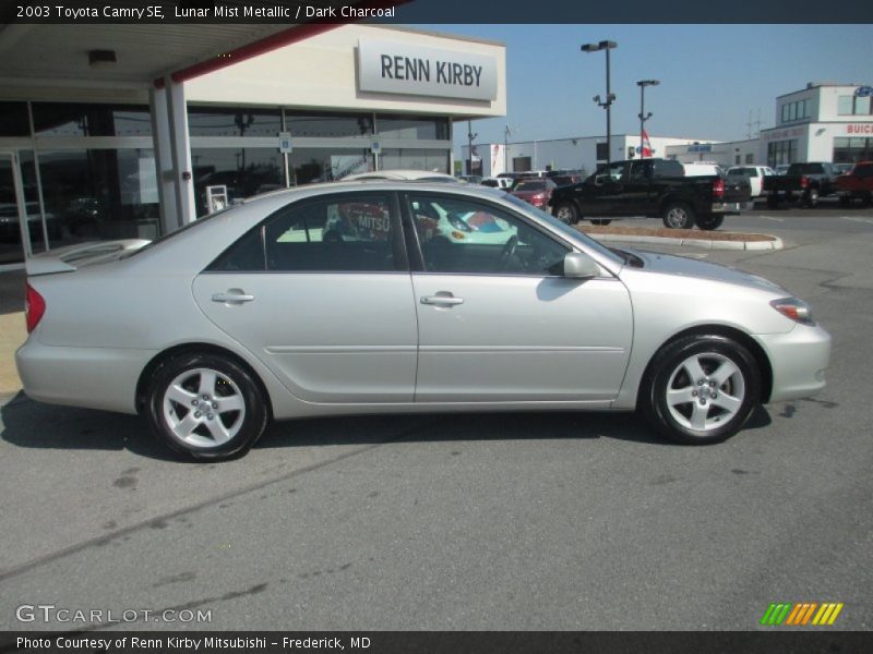 Lunar Mist Metallic / Dark Charcoal 2003 Toyota Camry SE