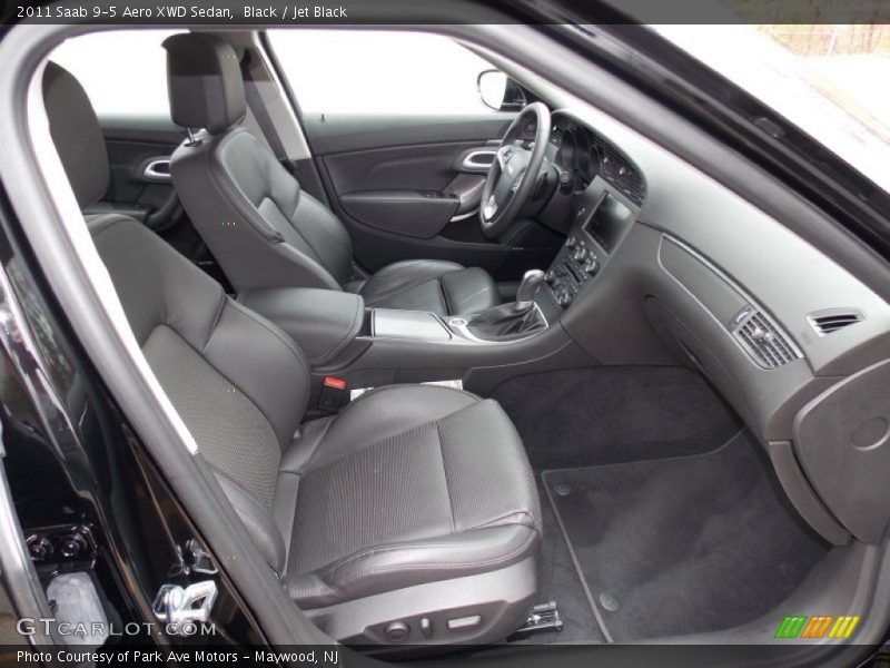 Front Seat of 2011 9-5 Aero XWD Sedan