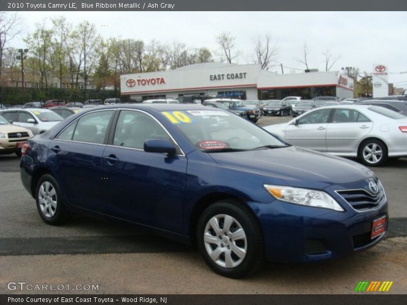 Blue Ribbon Metallic / Ash Gray 2010 Toyota Camry LE