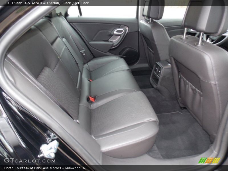 Rear Seat of 2011 9-5 Aero XWD Sedan