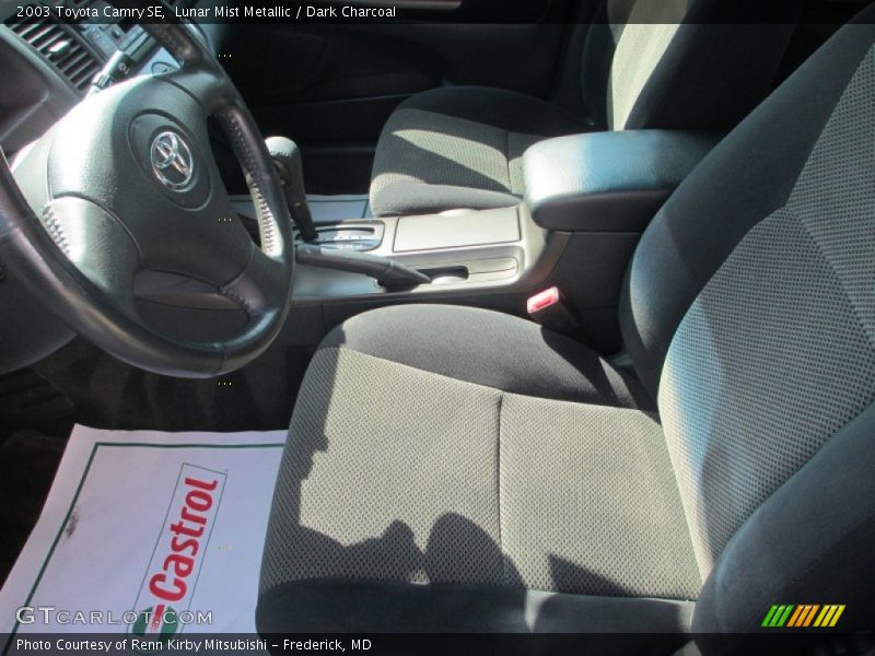 Lunar Mist Metallic / Dark Charcoal 2003 Toyota Camry SE