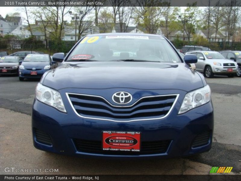 Blue Ribbon Metallic / Ash Gray 2010 Toyota Camry LE