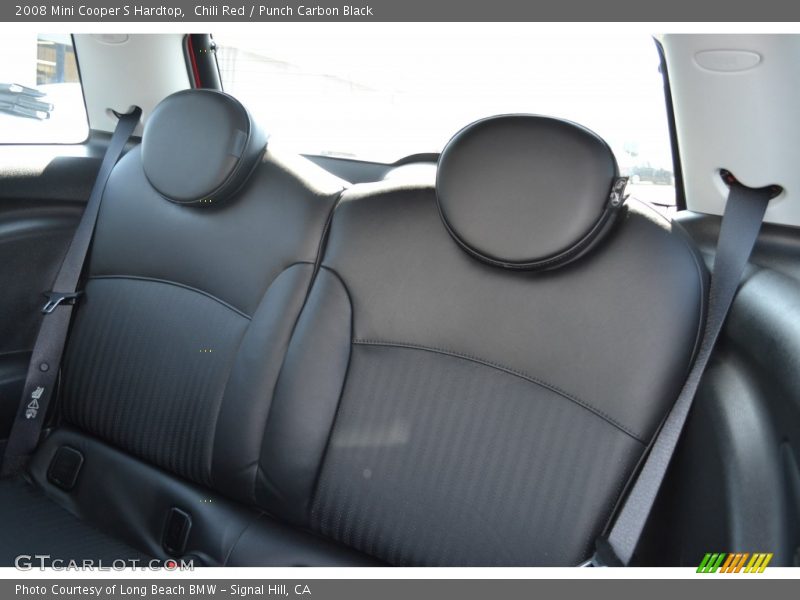 Chili Red / Punch Carbon Black 2008 Mini Cooper S Hardtop