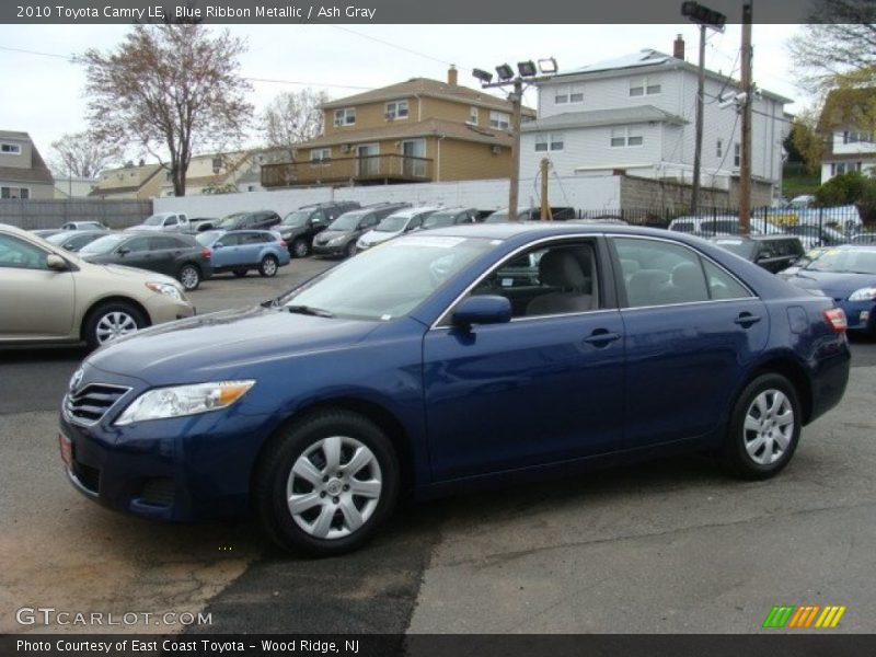 Blue Ribbon Metallic / Ash Gray 2010 Toyota Camry LE