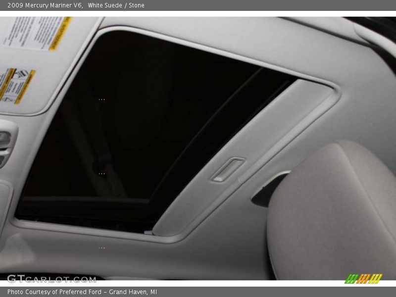 White Suede / Stone 2009 Mercury Mariner V6