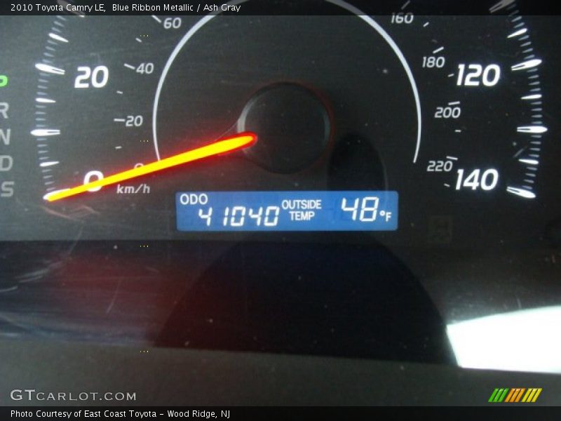 Blue Ribbon Metallic / Ash Gray 2010 Toyota Camry LE