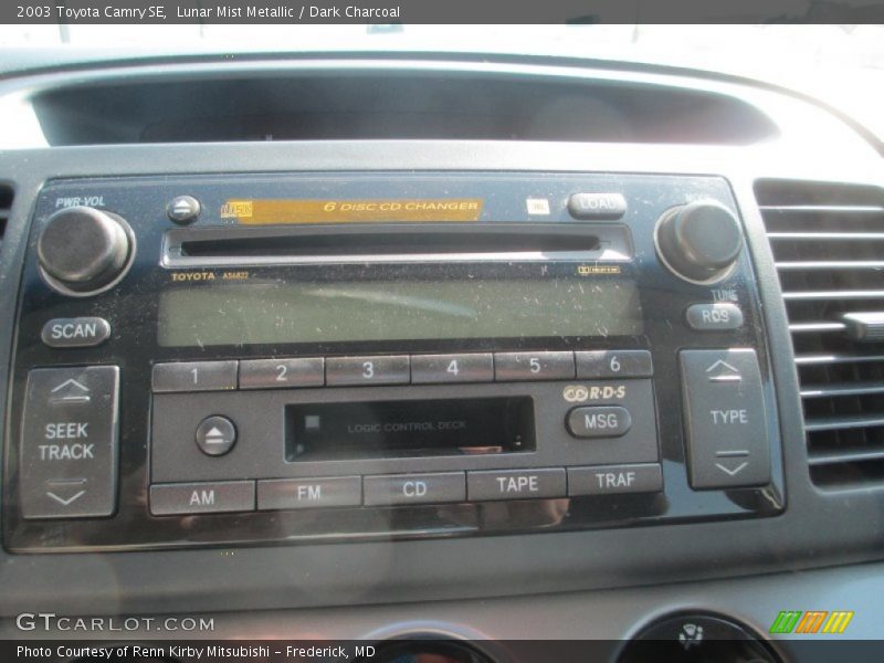 Lunar Mist Metallic / Dark Charcoal 2003 Toyota Camry SE