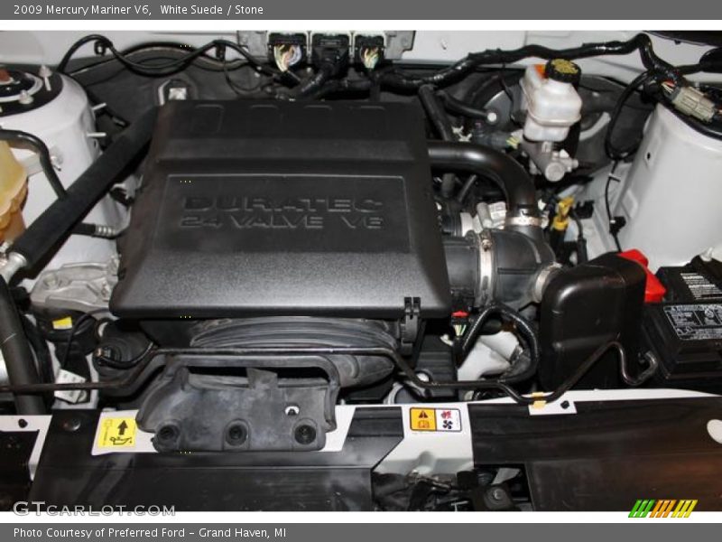  2009 Mariner V6 Engine - 3.0 Liter DOHC 24-Valve iVCT Duratec V6